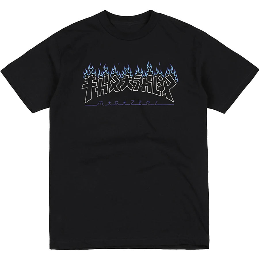 Thrasher discount shirt zwart