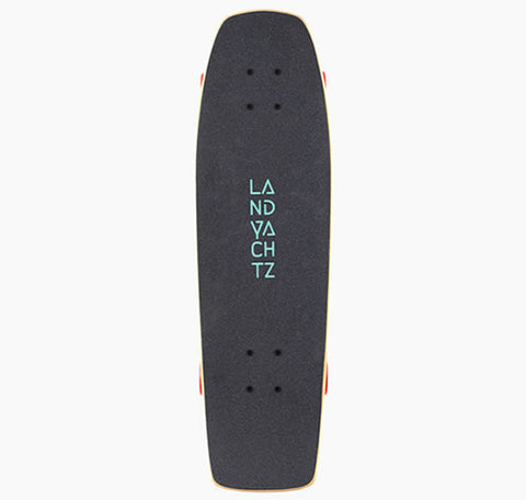 Landyachtz Dinghy Coffin 'Stealth Card' 28" Cruiser Complete