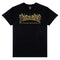 Thrasher Flame T-Shirt Black/Yellow