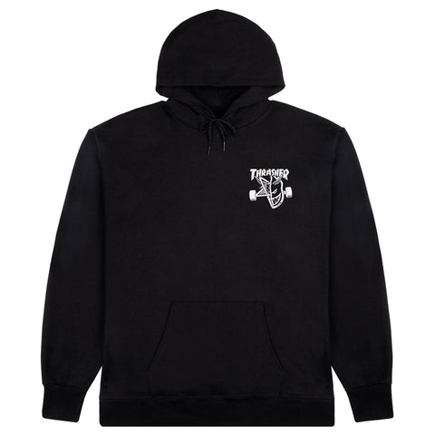 Thrasher x Spitfire Classic Swirl Hoodie Black