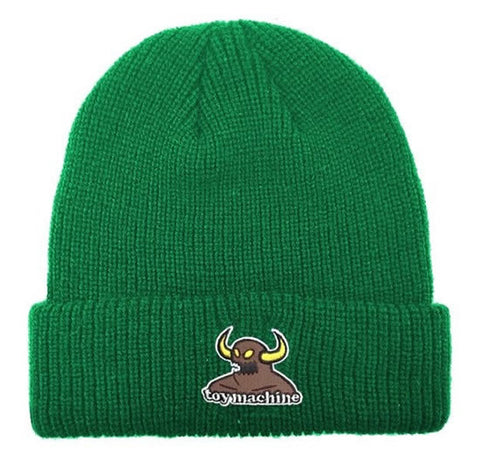 Toy Machine Monster Beanie Green