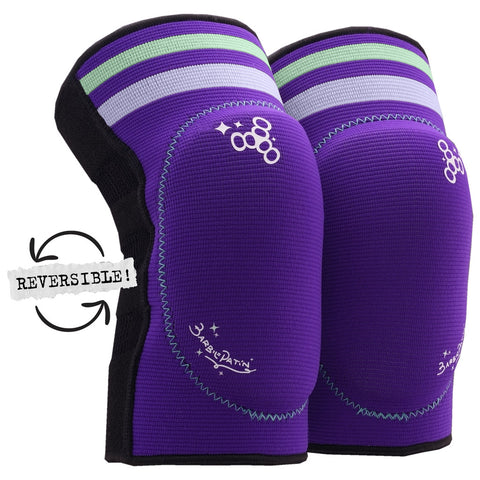 Triple Eight vs Barbie Patin Reversible Soft Knee Pads
