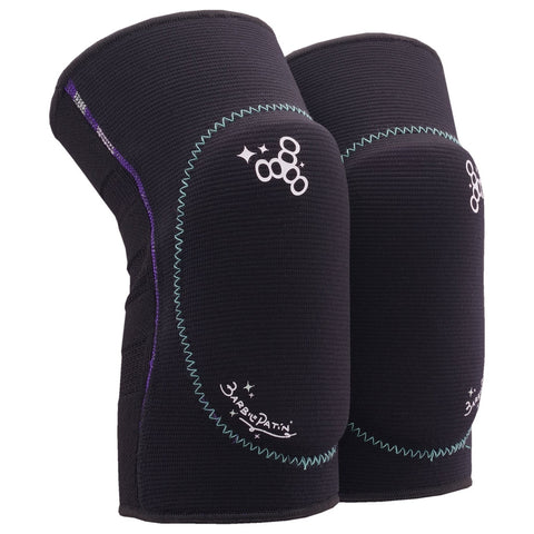 Triple Eight vs Barbie Patin Reversible Soft Knee Pads