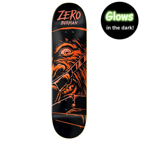 Zero Burman Fright Night GITD 8.25" Skateboard Deck