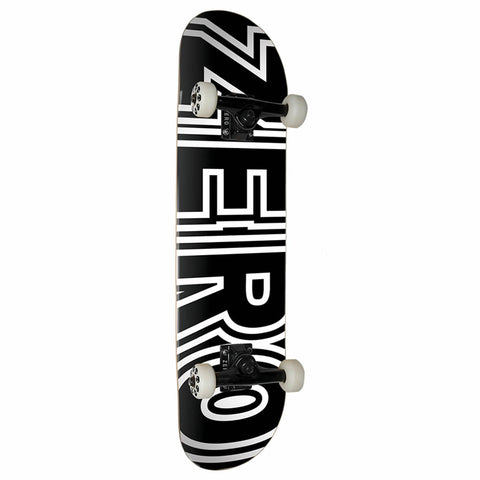Zero Bold Black/White 7.75" Skateboard Complete