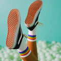 American Socks 'Rainbow Pride' Ankle High Skatesokken