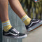 American Socks 'Sunshine' Ankle High Skatesokken