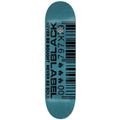 Black Label 'Barcode Ripped' 8.25" Skateboard Deck