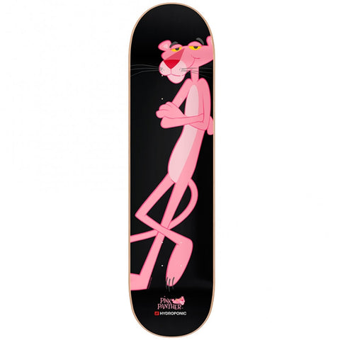 Hydroponic Pink Panther Stand Black 8.25" Skateboard Deck