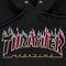 Thrasher Double Flame Neon Hoodie Black
