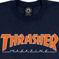 Thrasher Outlined Logo Crew Sweater Navy