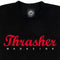 Thrasher Script Crew Sweater Black