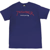 Thrasher Worldwide Logo T-shirt Navy