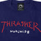 Thrasher Worldwide Logo T-shirt Navy