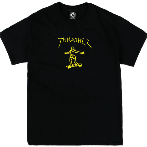 Thrasher Gonz Logo T-Shirt Zwart