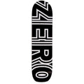 Zero Bold Black/White 8.25" Skateboard Deck