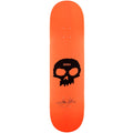 Zero Cole Skull Painted Orange 8.25" Skateboard Deck