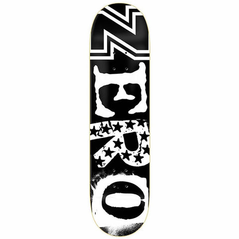 Zero Legacy Ransom Black/White 8.0" Skateboard Deck