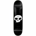 Zero Single Skull Black Skateboard Deck