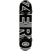 Zero Bold Black/White 7.25" Skateboard Complete