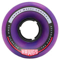 Chubby Hawgs 60mm/78A Purple & Pink Swirl Longboard Wielen