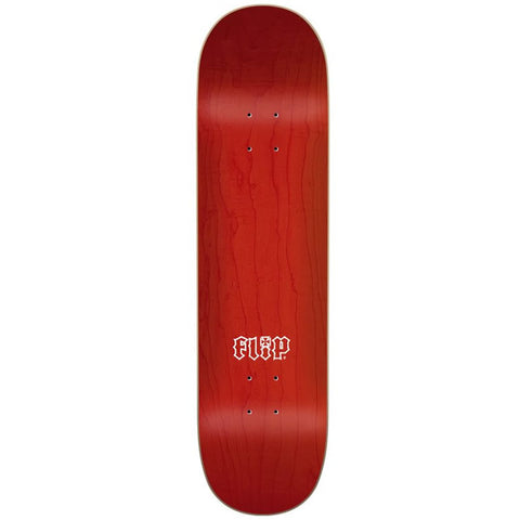 FLIP Team HKD Red 8.125" Skateboard Deck