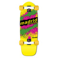 Madrid Retro Explosion Yellow Old-School Skateboard Complete