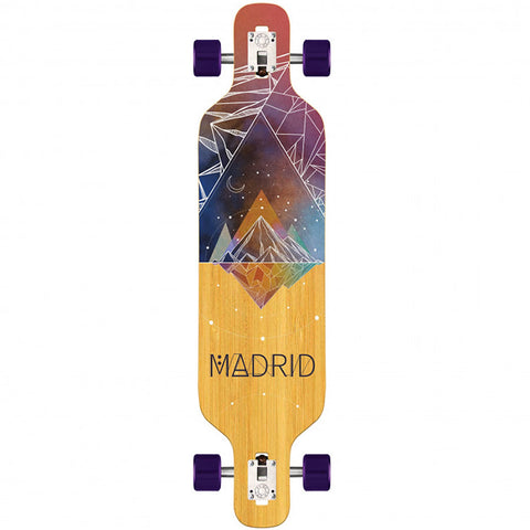 Madrid Trance Space Mountain 40" Bamboo Longboard Complete