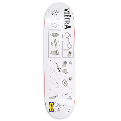 PIZZA Viaira Idea Deck 8.375" Skateboard Deck
