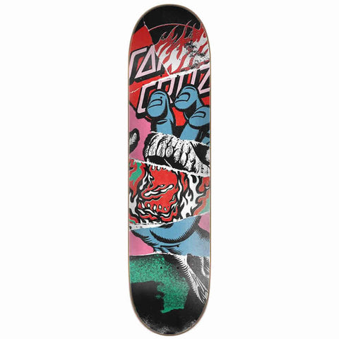 Santa Cruz Hand Misprint 7.75" Everslick Skateboard Deck