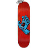 Santa Cruz Screaming Hand 8.0" Red Skateboard Deck