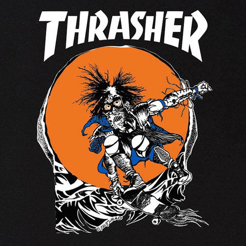 Thrasher Outlaw T-Shirt Black