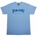 Thrasher Checkers T-shirt Carolina Blue
