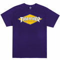 Thrasher Diamond Logo T-shirt Purple