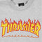 Thrasher Flame Crew Sweater Lite-Steel