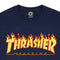 Thrasher Flame T-Shirt Navy