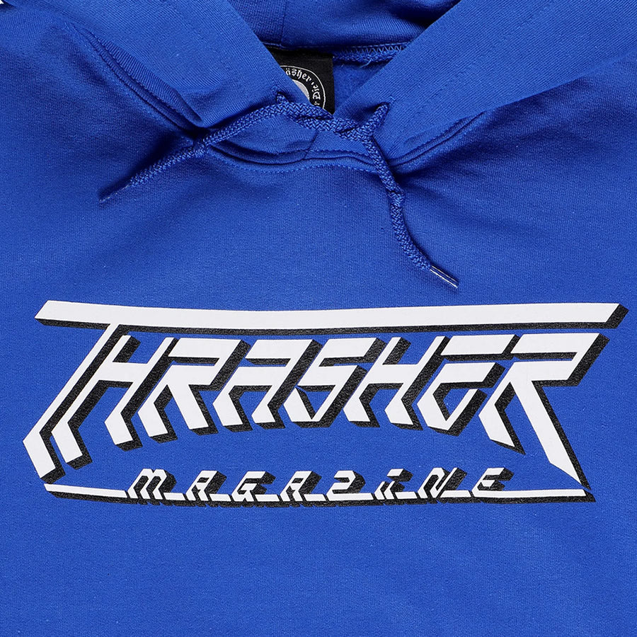 Thrasher hoodie deals blue