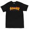 Thrasher Godzilla Flame T-Shirt Black