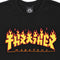 Thrasher Godzilla Flame T-Shirt Black