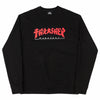 Thrasher Godzilla Crewneck Sweater Black
