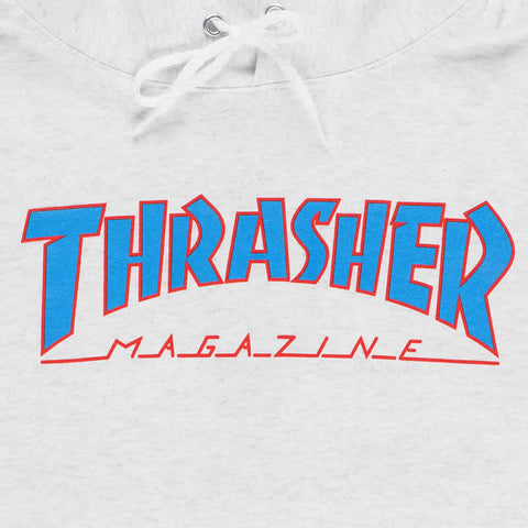 Thrasher Outlined Hoodie Ash-Grey
