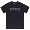 Thrasher Outlined T-shirt Black/Black