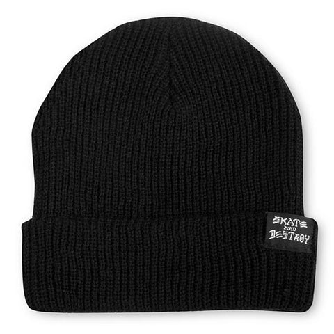 Thrasher Skate And Destroy Skategoat Beanie Black