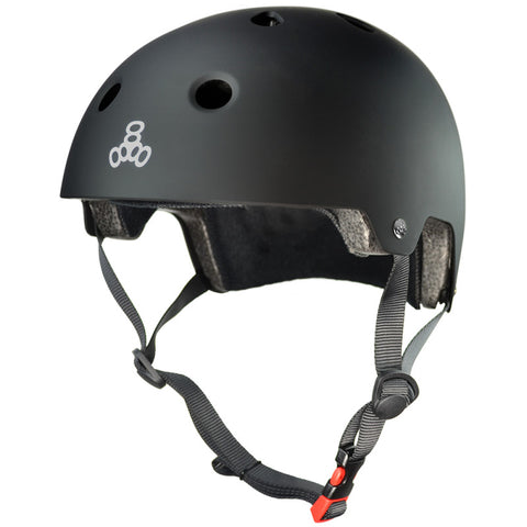 Triple Eight Brainsaver Dual Certified Helmet Matt Black