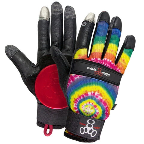 Triple Eight Tie Dye Downhill Longboard Gloves
