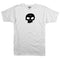 Zero Single Skull T-Shirt White - QUICKLAND